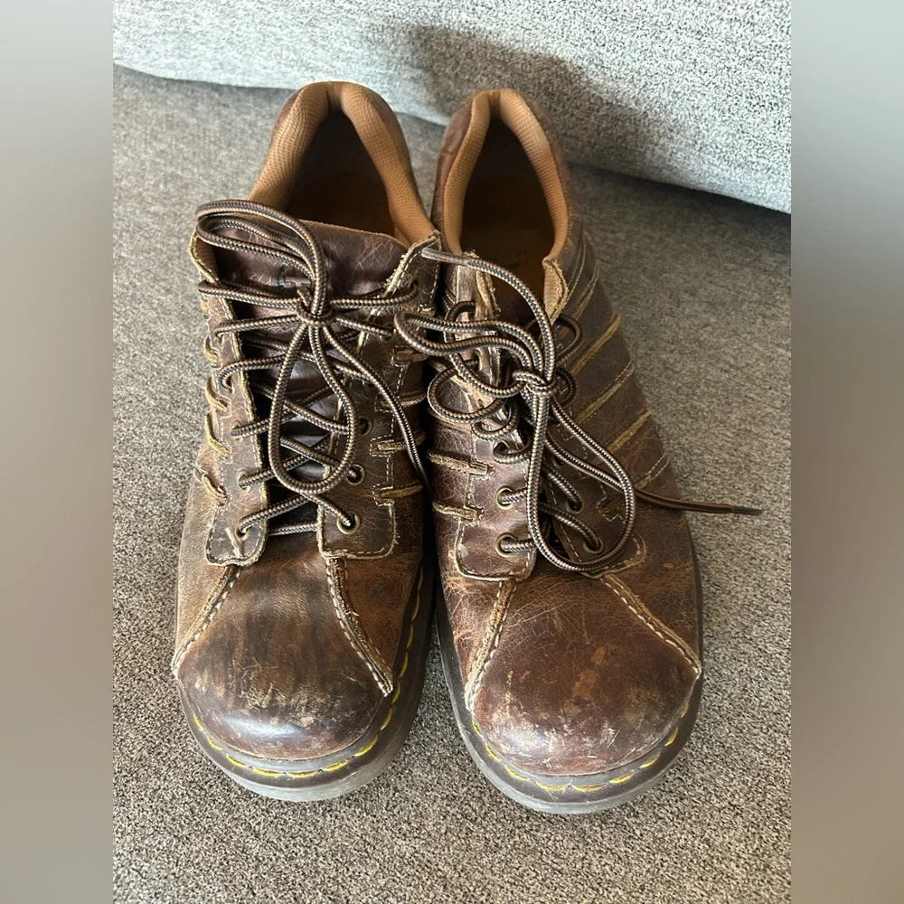 Vintage Y2K Dr Martens Newton Oxford Leather Shoes Men’s Size 12